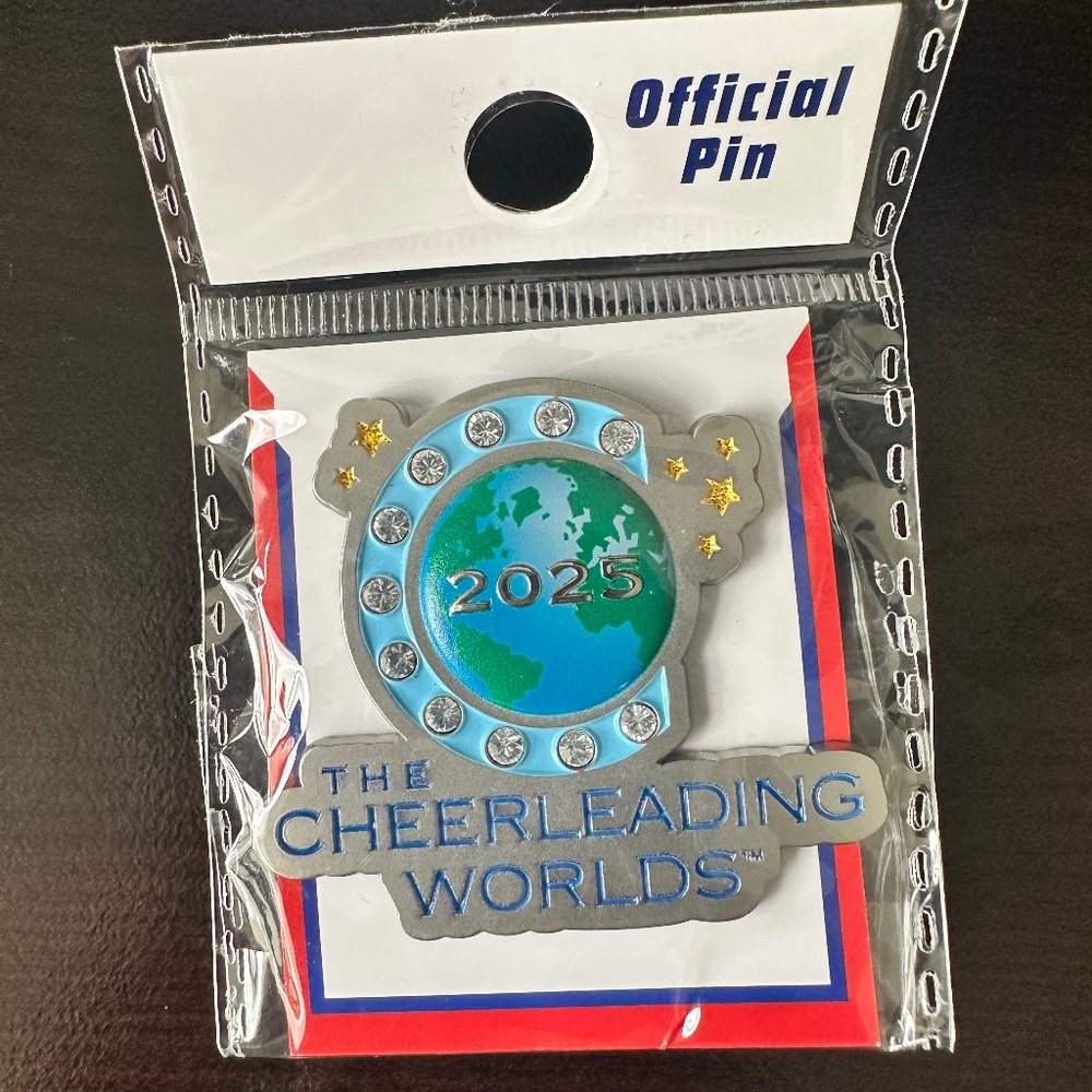 Cheerleading Worlds 2025 pin